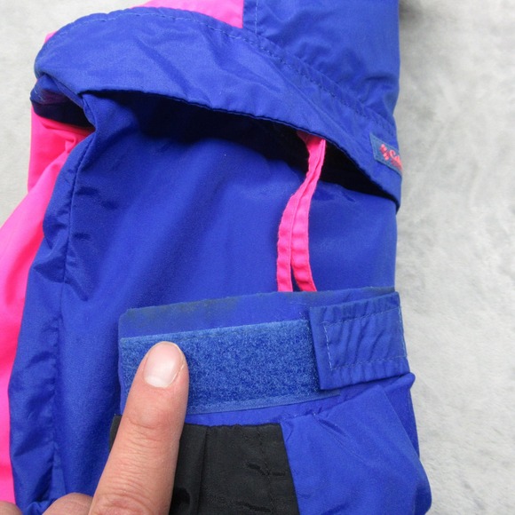 Columbia Jacket Mens XL Blue Pink Pockets Full Zip Waterproof 3in1 Shell Outdoor - Picture 6 of 16